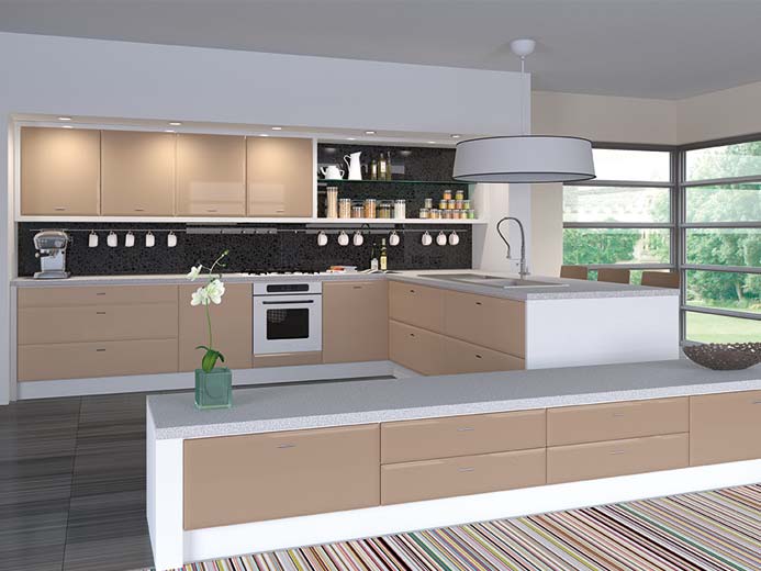 HG Cappuccino Lincoln Kitchen